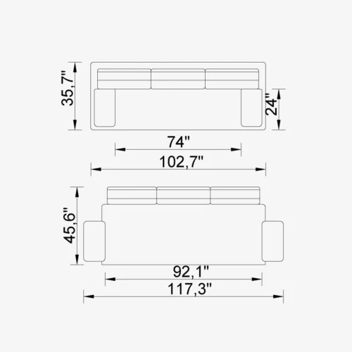 Maestro 4 Sofa - Image 2